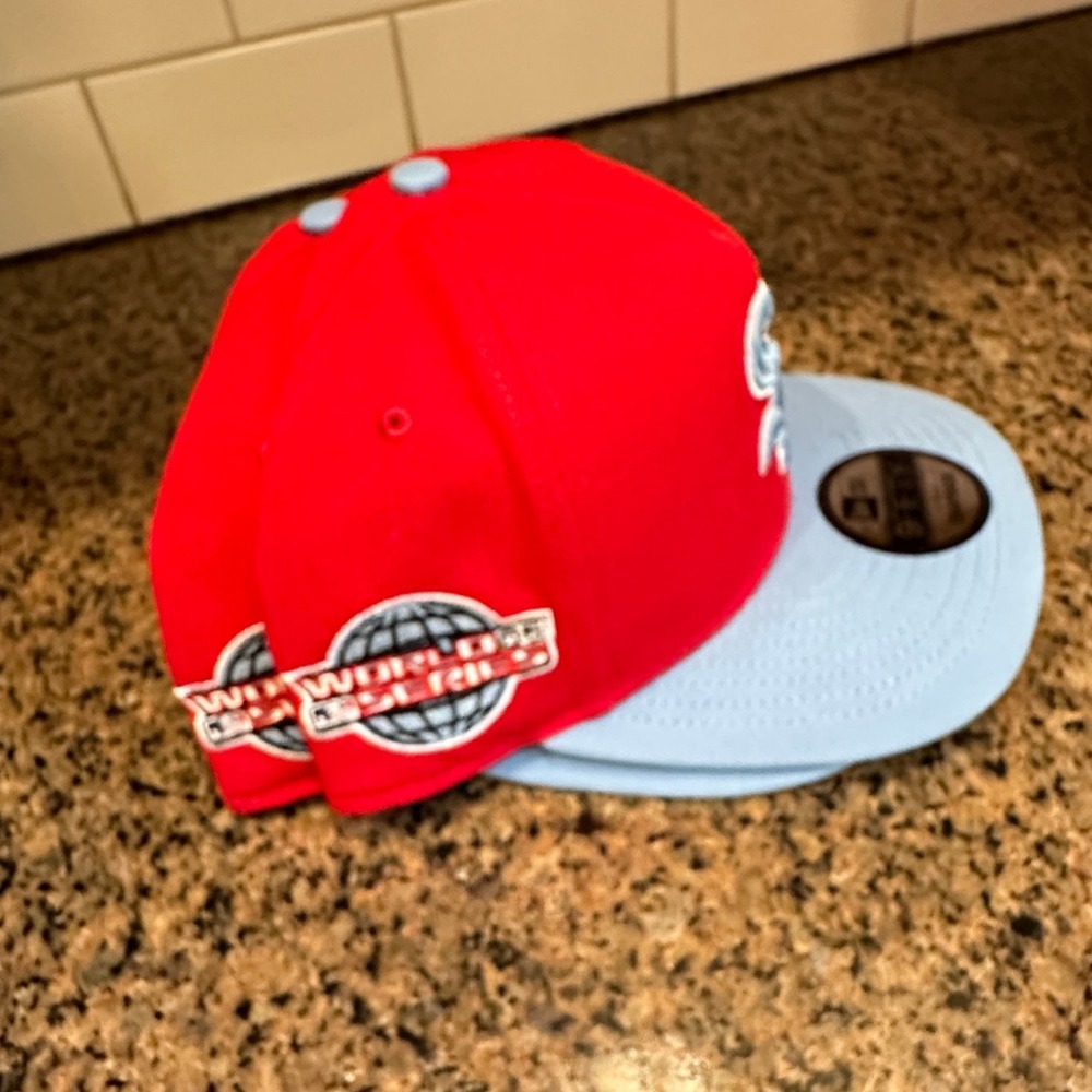 Chicago White Sox Hat New Era 9FIFTY Snapback Men's Red Blue World Series '05 - Picture 10 of 10